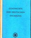 Geschichte der deutschen Dichtung