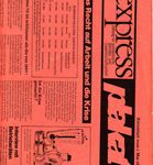 express - Zeitung für sozialistische Betriebs- und Gewerkschaftsarbeit/ plakat - Extrablatt zum 1. Mai 1975