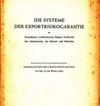 Die Systeme der Exportrisikogarantie in Deutschlan