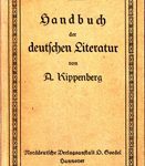 Handbuch der deutschen Literatur (Begleitband zu: Deutsches Lesebuch für Lyzeen und höhere Mädchenschulen)